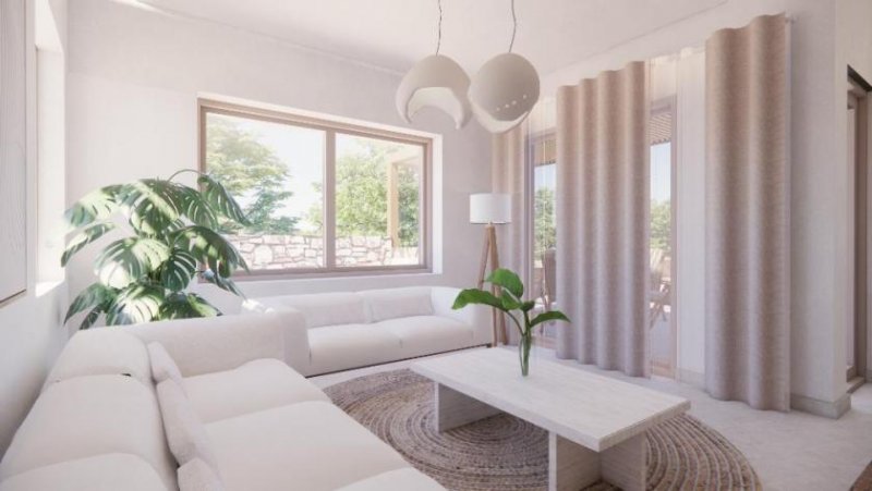 Erfi Kreta, Erfi - Projekt: Bungalow mit Swimmingpool und Meerblick im Olivenhain Haus kaufen